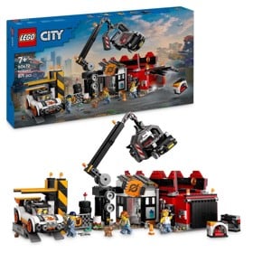 Constructor LEGO City Scrapyard with Cars 60472
